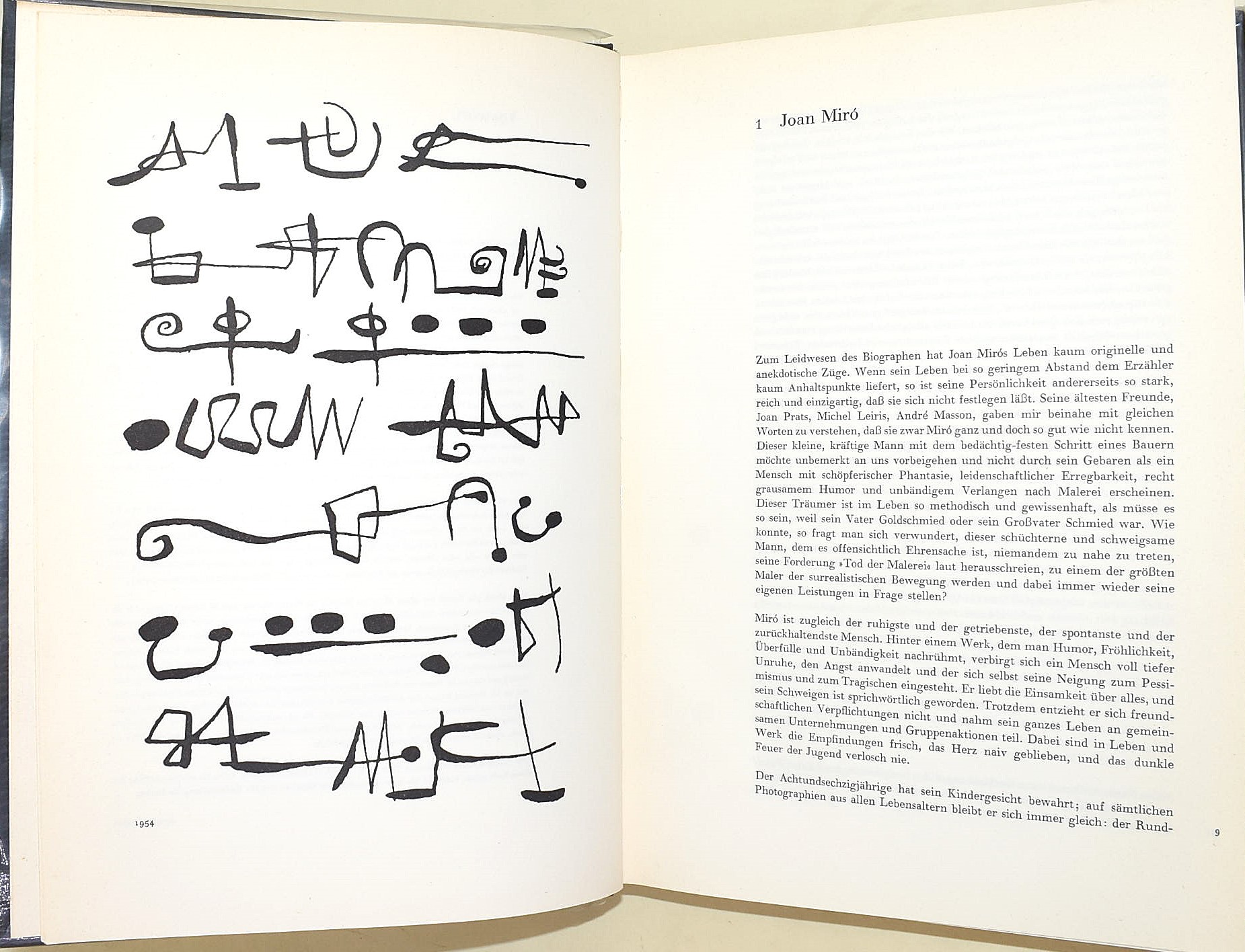 Dupin, Jacques: John Mirò. Leben and Werk, Catalogo ragionato con 48 illustrazioni a colori e olt...
