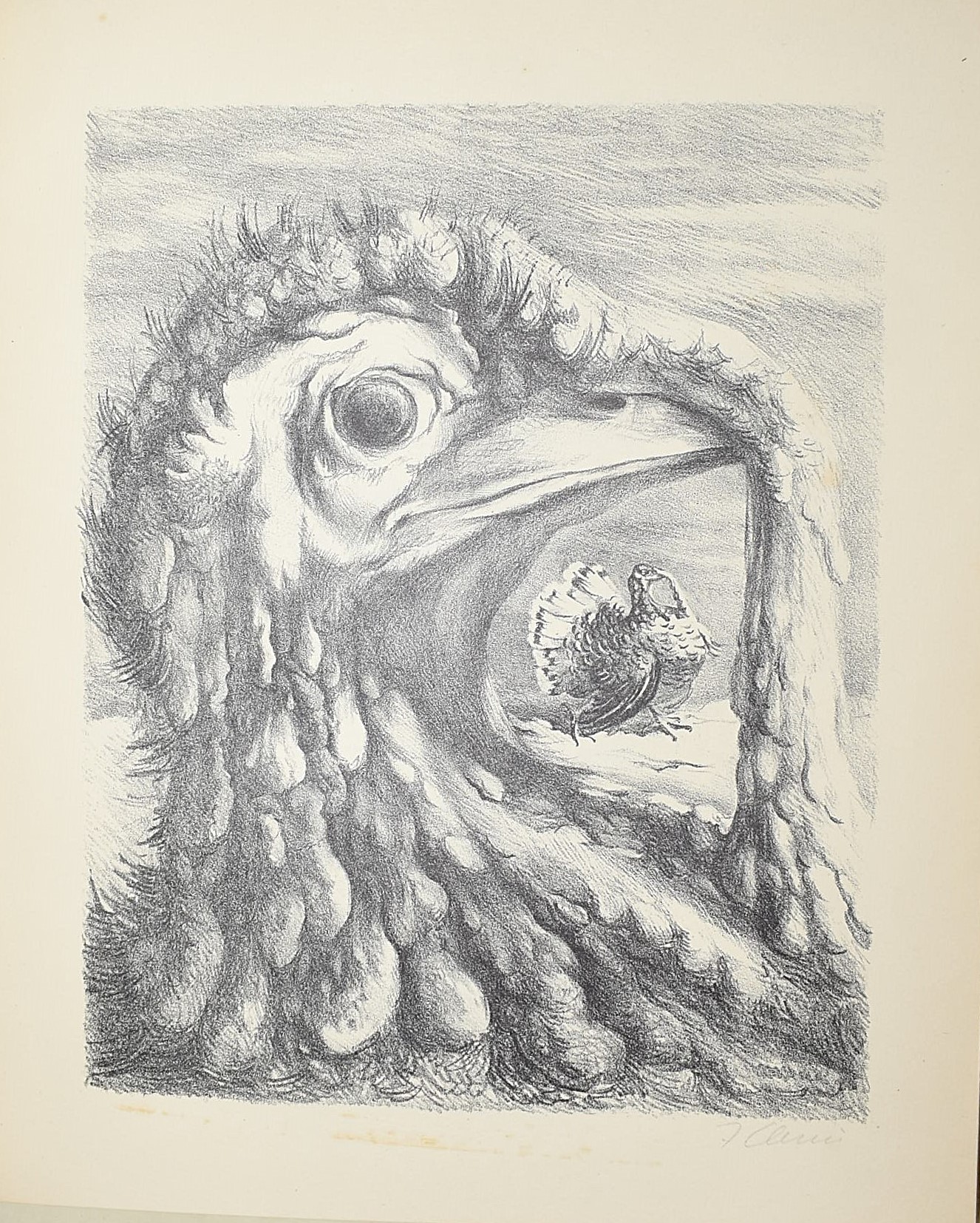 Leoncillo, Bestiario: Edizioni della Chimera, 1941 - 20 litografie firmate da Clerici con dedica ...