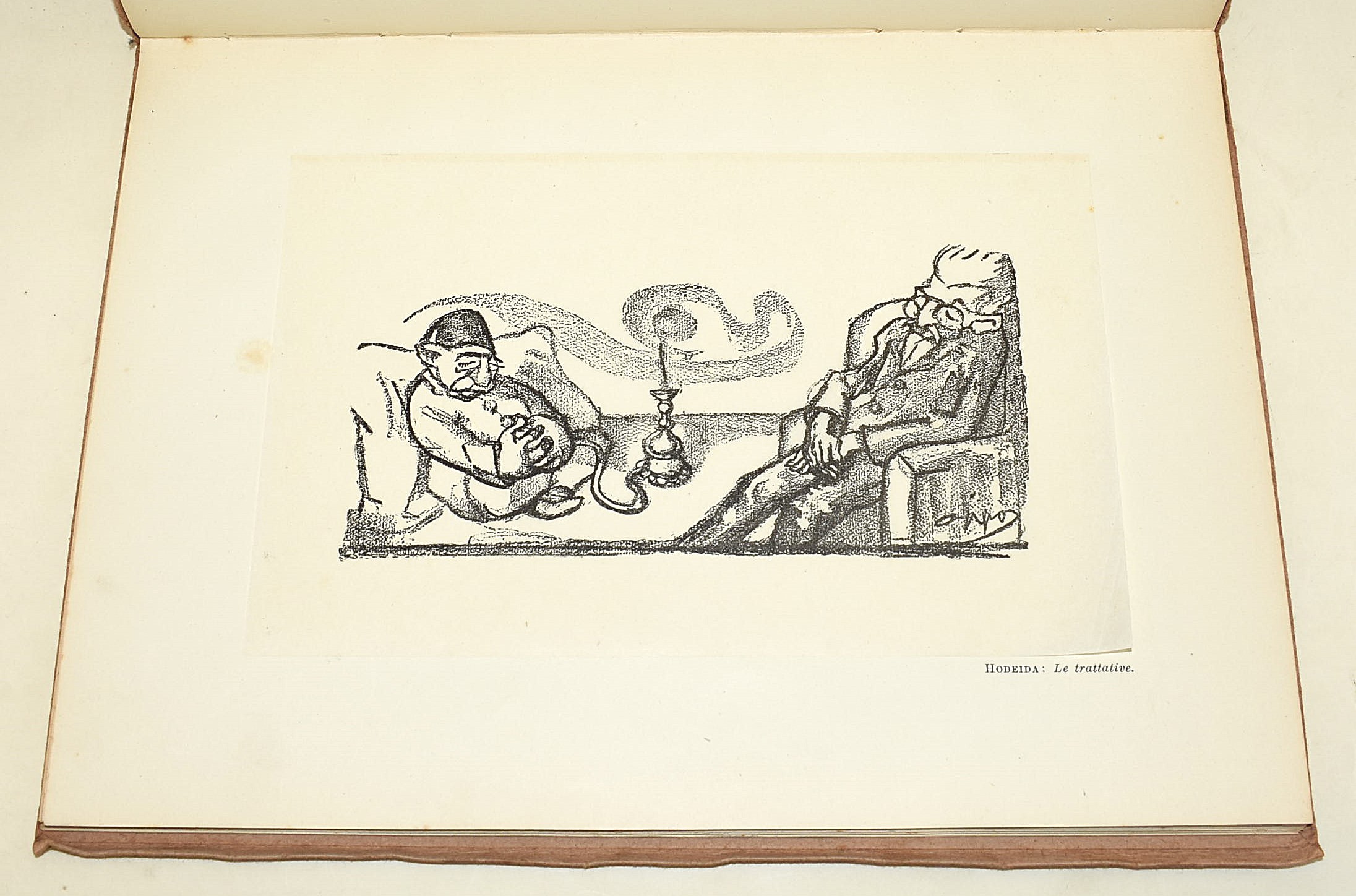 Oppo, Fuoco! con disegno originale dell'autore, 1916