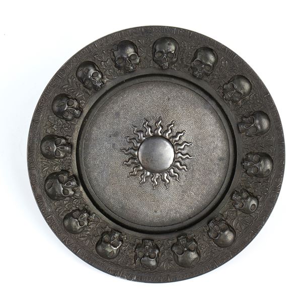 Plate created for the fundraising campaign in Rovereto.