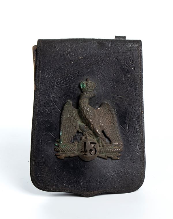 France, Second Empire, sabretache for light cavalry