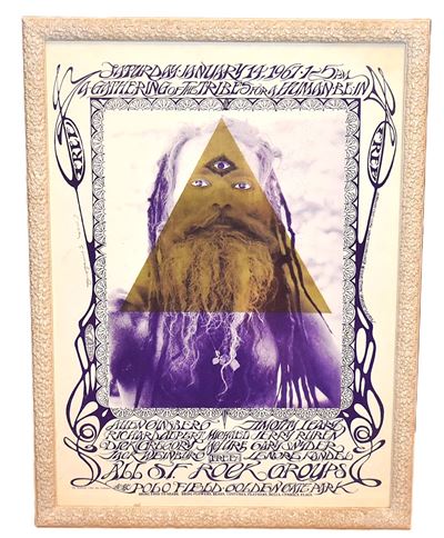 Allen Ginsberg e Stanley Mouse, Poster psichedelico: A Gathering of the Tribe for a Human Be-In, ...