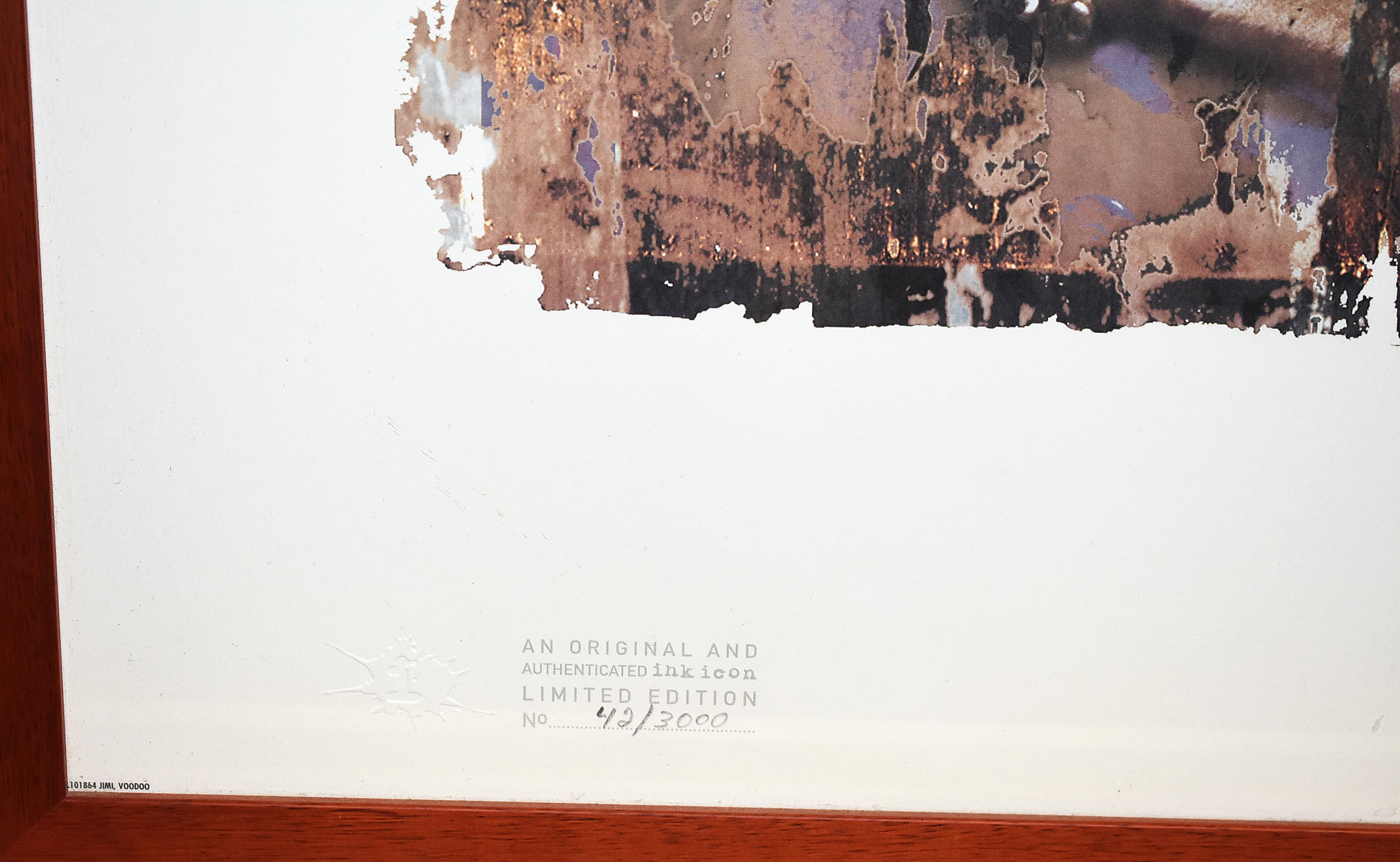 Gered Mankowitz, Wherefore Art: Jimi Hendrix, Poster originale del 2000, numerato 42 su 3000, in ...