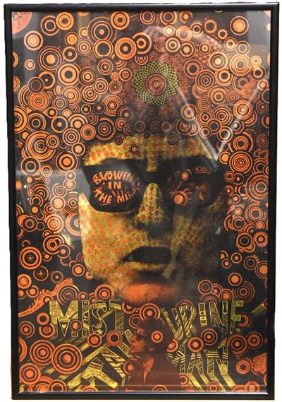 Martin Sharp, Bob Dylan Mr. Tambourine Man, Poster psichedelico del 1967