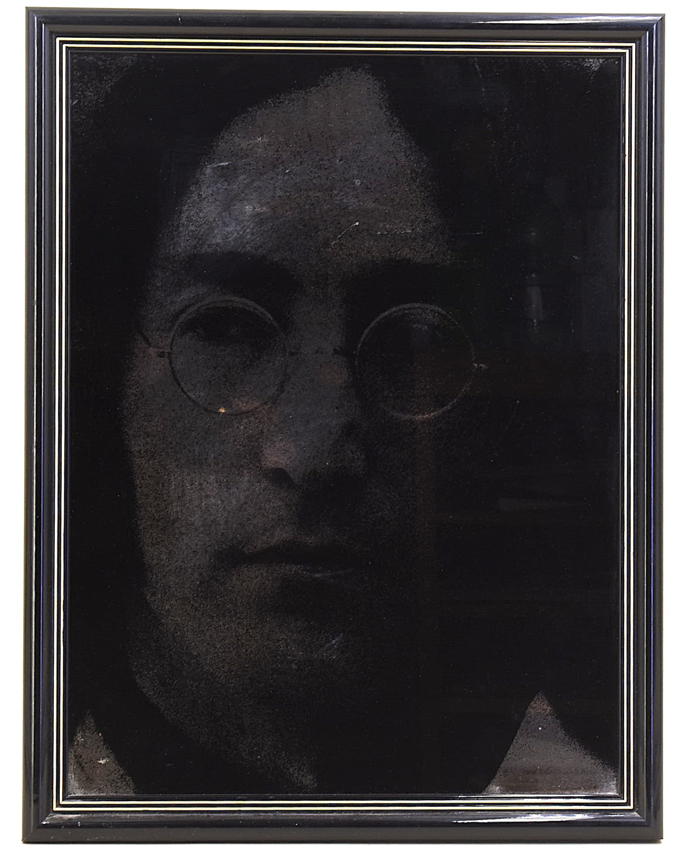 John Lennon, Revolver LP con Ritratto e Rivista Mojo 2000