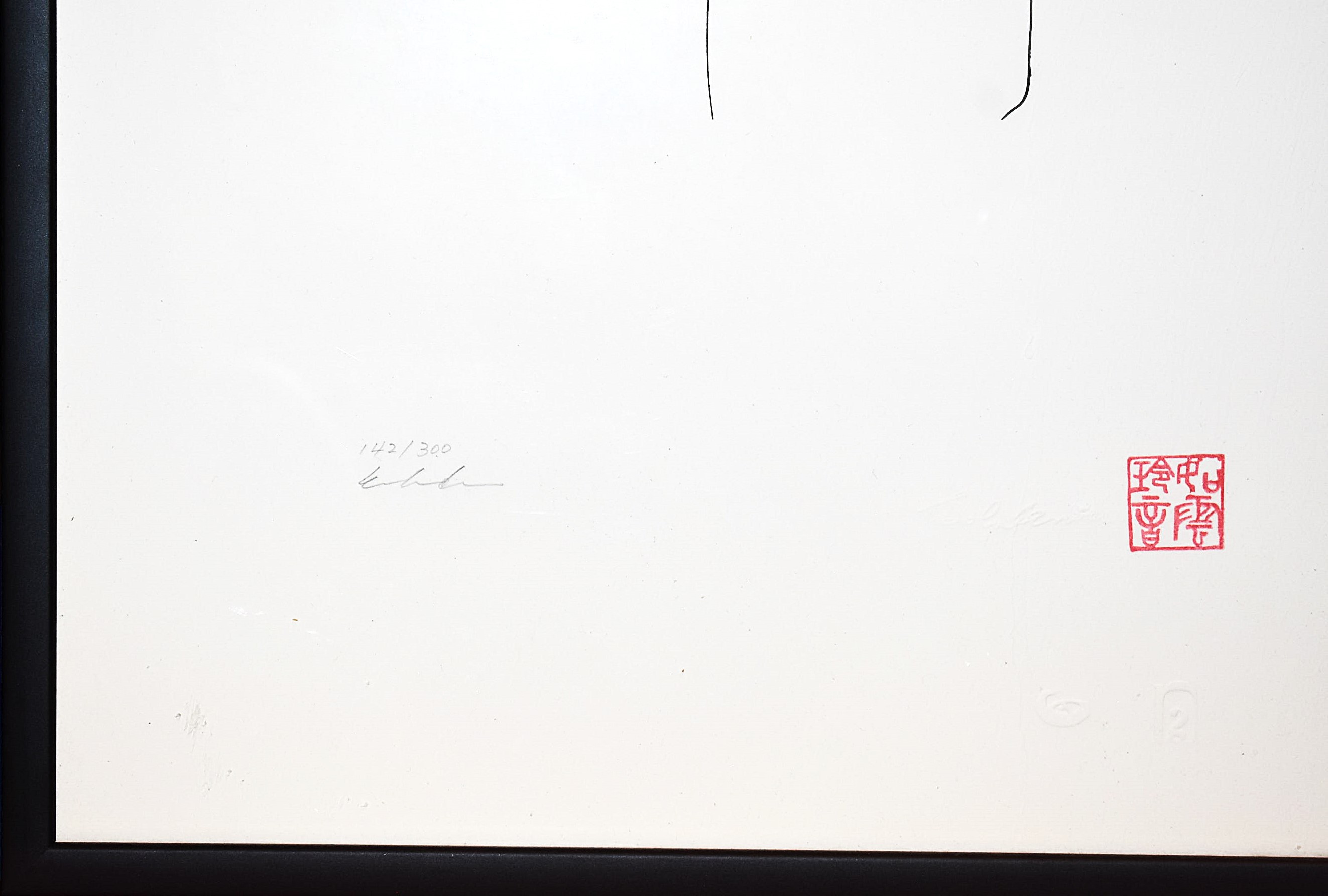 John Lennon / Yoko Ono, Suddenly 38, serigrafia originale firmata, n. 142/300