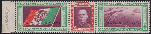 Regno - Servizio di Stato nuovo con gomma integra.