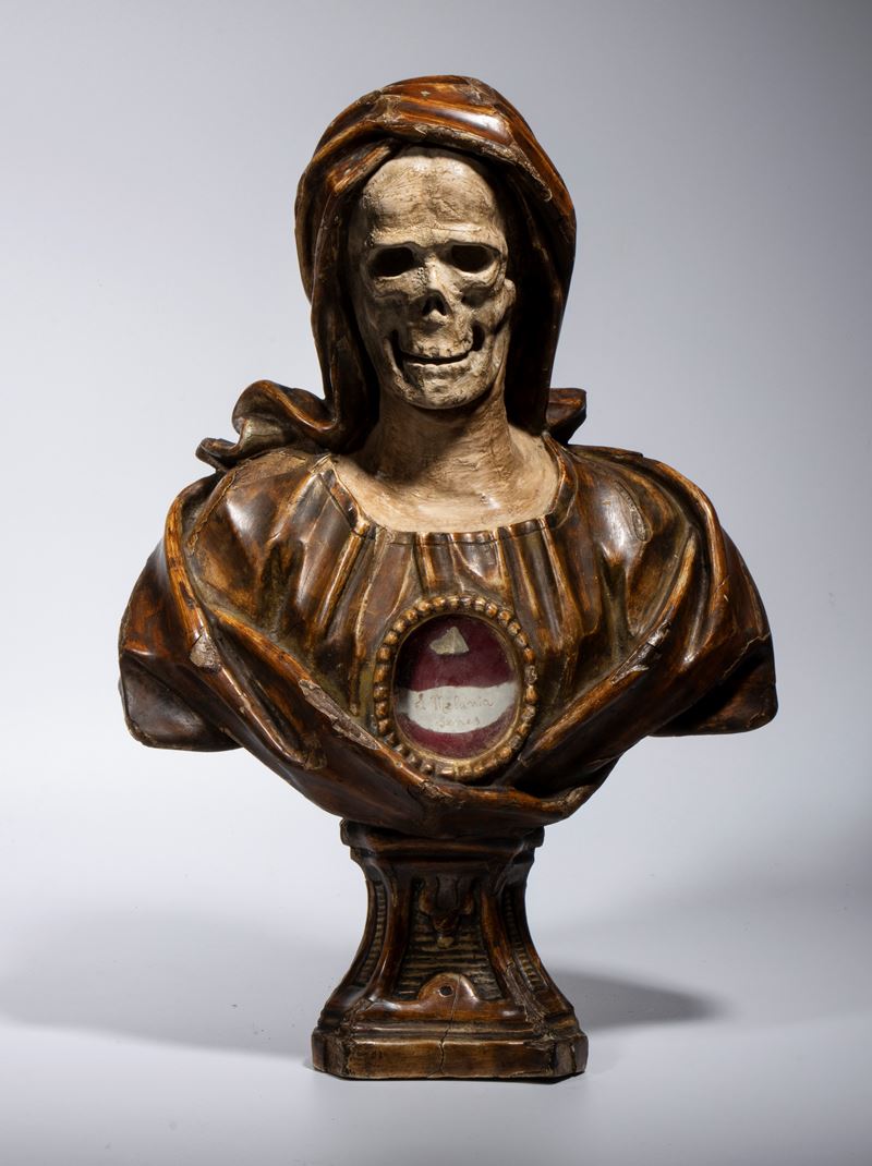 Busto reliquiario di Santa Melania