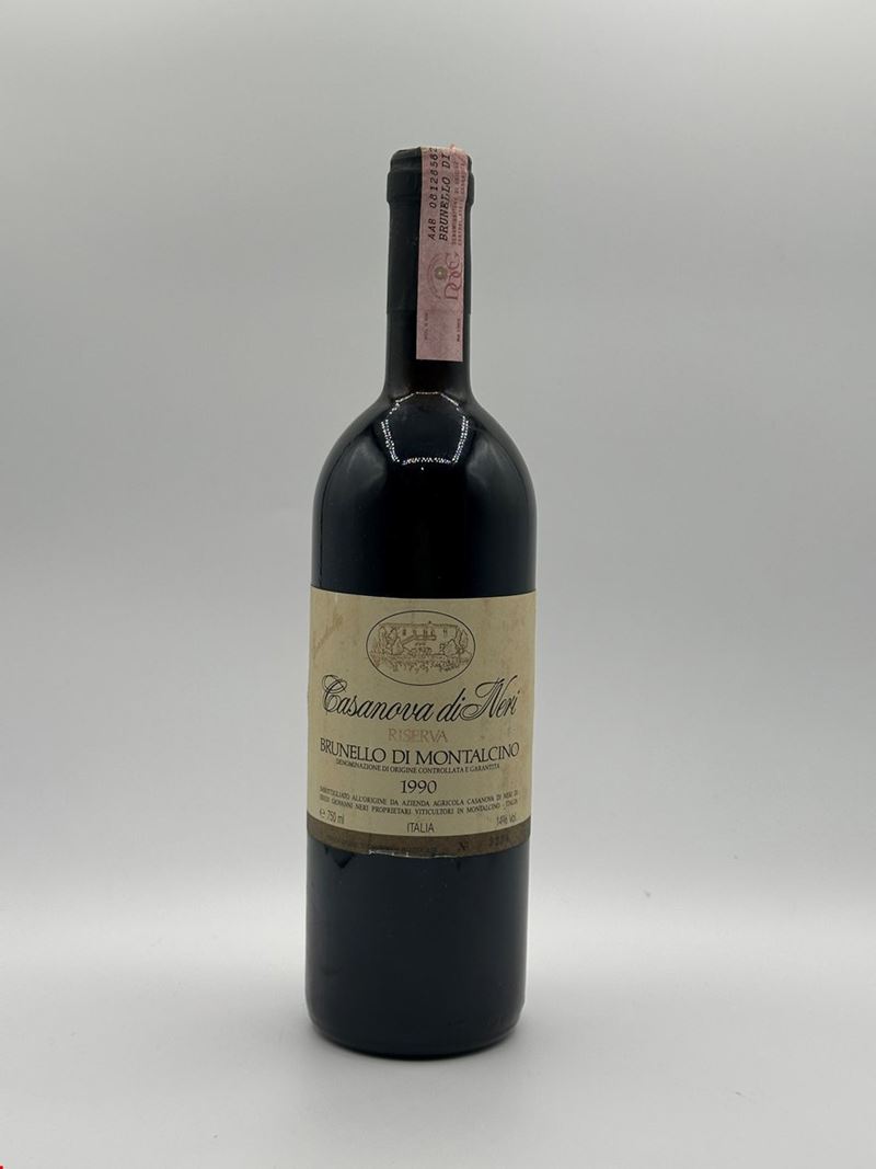 Brunello di Montalcino Riserva, Lotto Misto: Casanova di Neri 1990 e Biondi Santi 2006