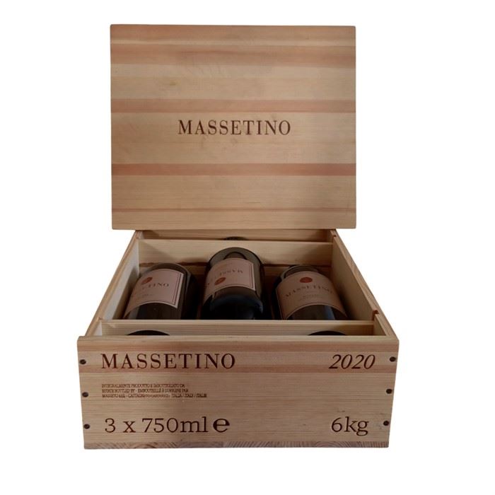Massetino, Super Tuscan 2020 3 Bot – Provenienza Certificata