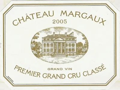Château Margaux, Bordeaux 2005, Confezione da 3 Bottiglie
