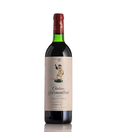 Château D'Armailhac Rothschild, 1989, Bordeaux, Pauillac, 3 Bottiglie