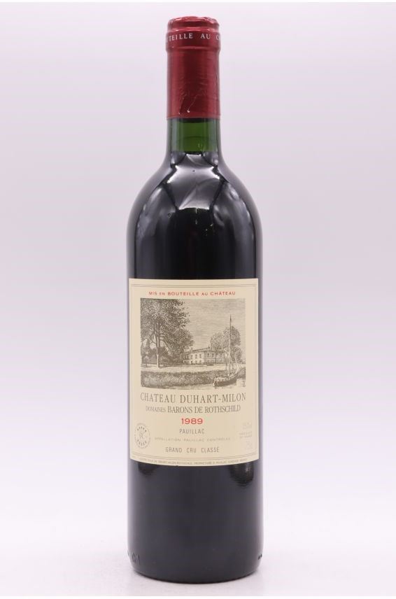 Château Duhart-Milon Rothschild, Bordeaux 1989 - 3 Bottiglie