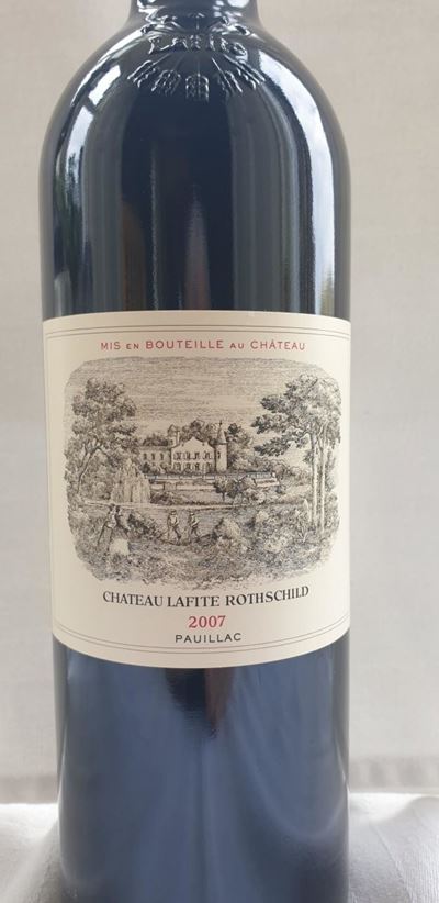 Château Lafite Rothschild, Bordeaux 2007, 3 bottiglie