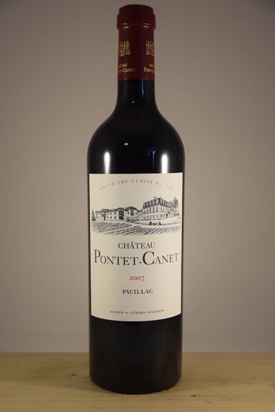 Château Pontet-Canet, 2007, 3 bottiglie