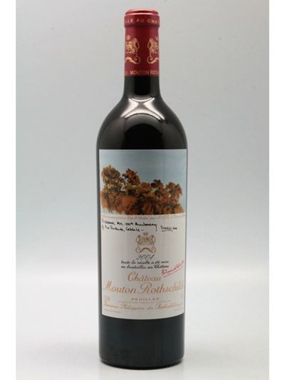 Château Mouton Rothschild, Bordeaux 2004, 3 Bottiglie in BOND
