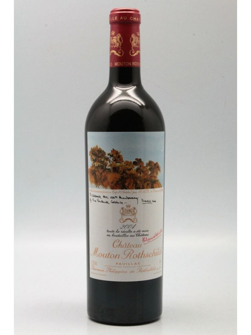 Château Mouton Rothschild, Bordeaux 2004 - Bottiglie in BOND