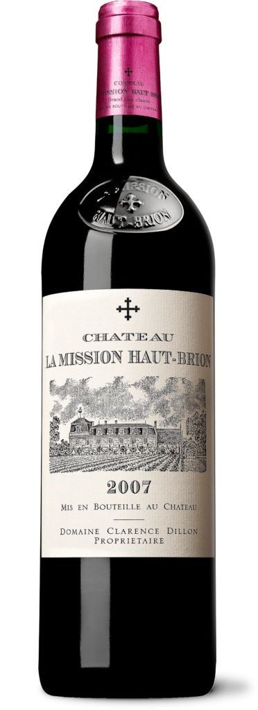 Château La Mission Haut-Brion, Bordeaux 2007, Cartella da 3 bottiglie in BOND