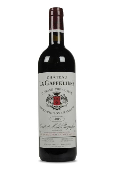 Château La Gaffelière, Bordeaux 2005, lotto in BOND
