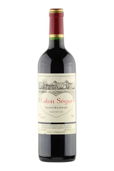 Château Calon Ségur, Bordeaux 2007, 3 Bottiglie