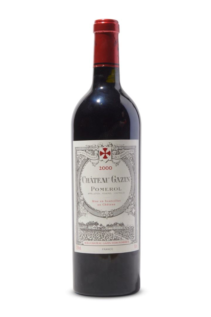 Château Gazin, Bordeaux Pomerol 2000, confezione di 3 bottiglie