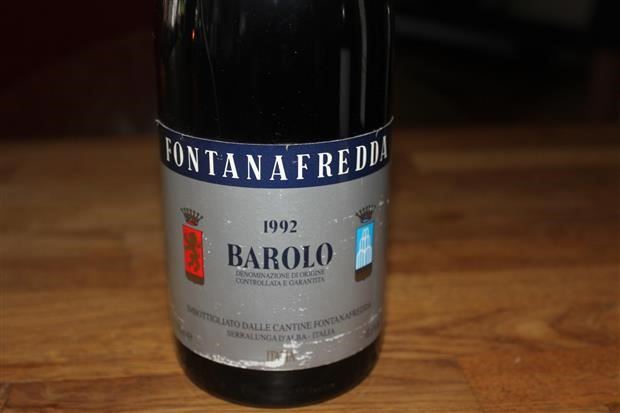 Barolo Fontanafredda 1992 1 Bot