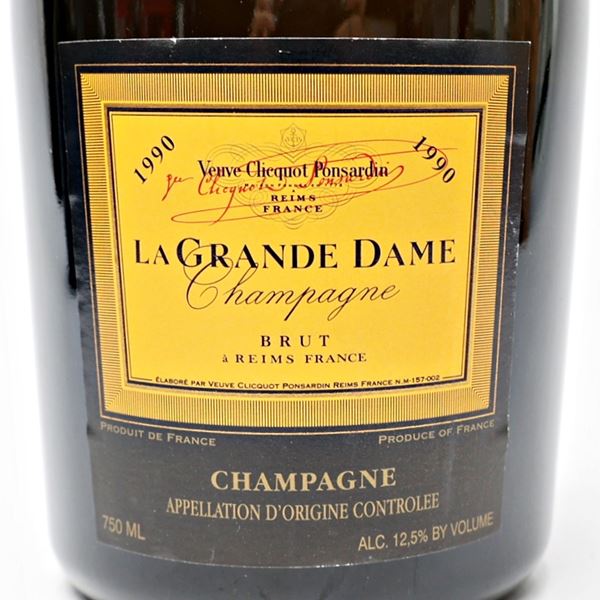 La Grande Dame Veuve Clicquot 1990 1 Bot