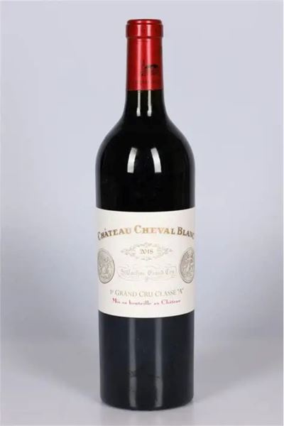 Château Cheval Blanc, Bordeaux 2018, 3 Bottiglie