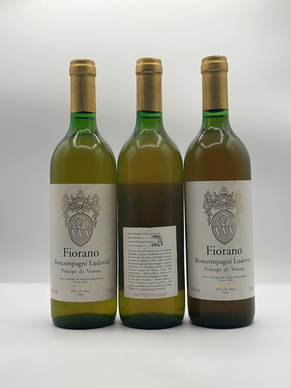 Malvasia Di Candia Fiorano White Boncompagni Ludovisi 1986 3 Bot
