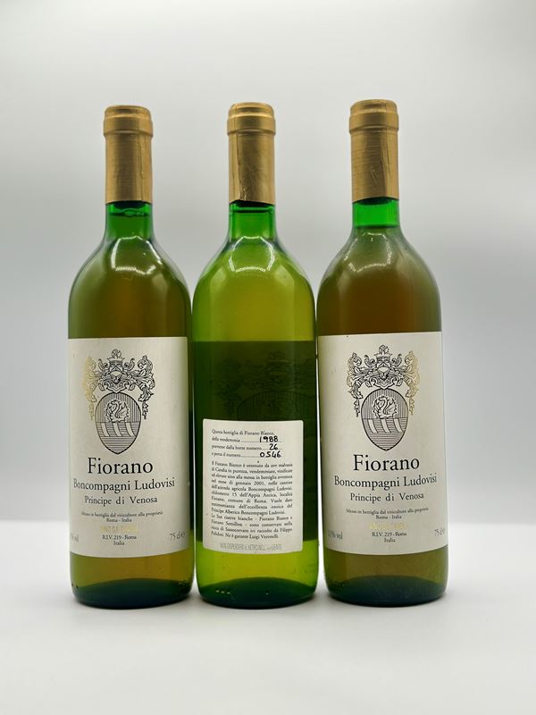 Malvasia Di Candia Fiorano White Boncompagni Ludovisi 1988 3 Bot