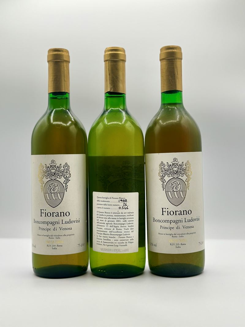Malvasia Di Candia Fiorano White Boncompagni Ludovisi 1988 3 Bot