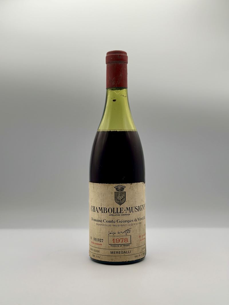 Chambolle-Musigny Domaine Comte George De Vogüé 1978 1 Bot