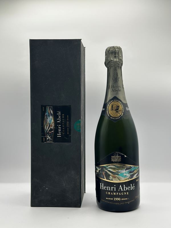 Champagne  Henri Abelé 1990 1 Bot