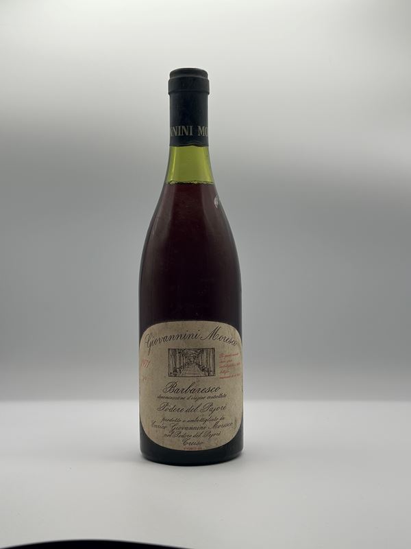 Barbaresco  Giovannini Moresco 1971 1 Bot