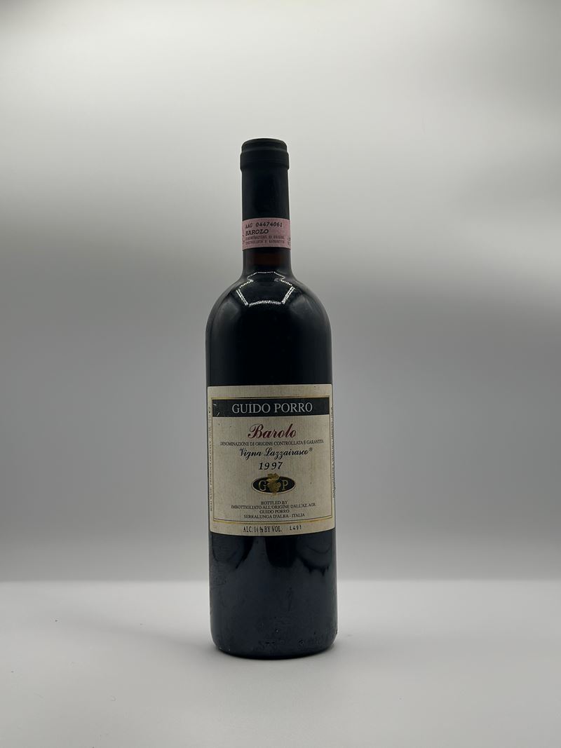 Barolo Lazzairasco Guido Porro 1997 3 Bot