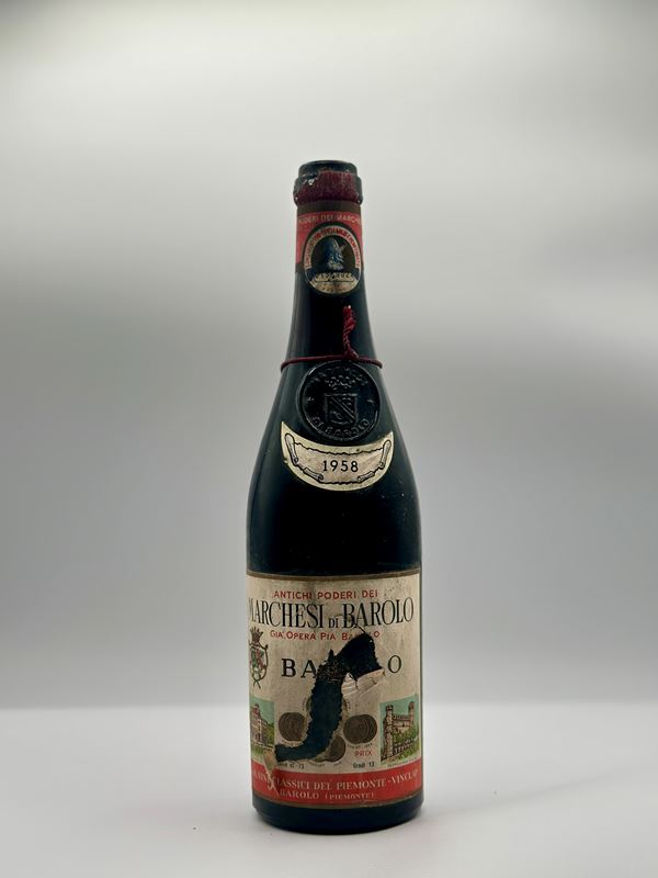 Barolo  Marchesi di Barolo 1958 1 Bot