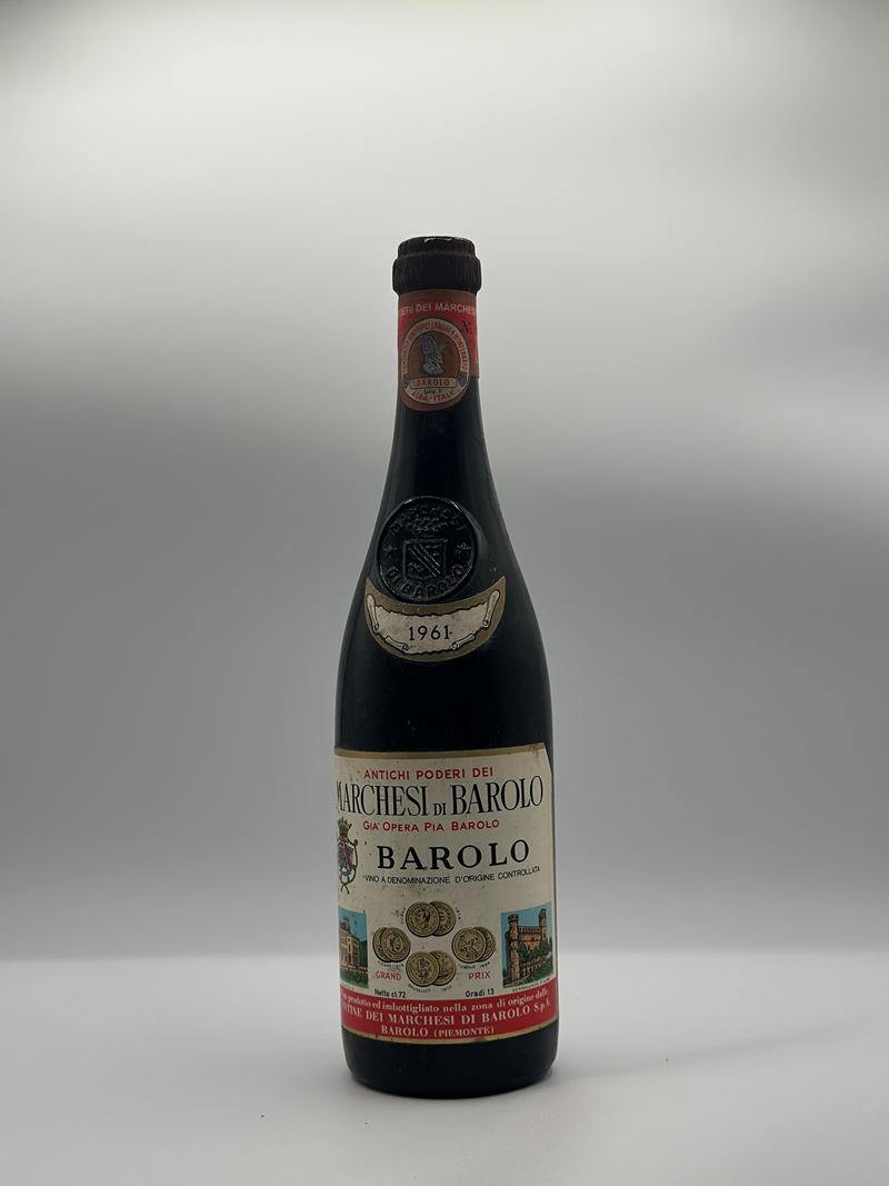 Barolo Marchesi di Barolo 1961 1 Bot