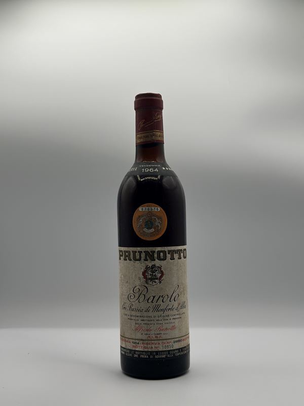 Barolo  Prunotto 1964 1 Bot