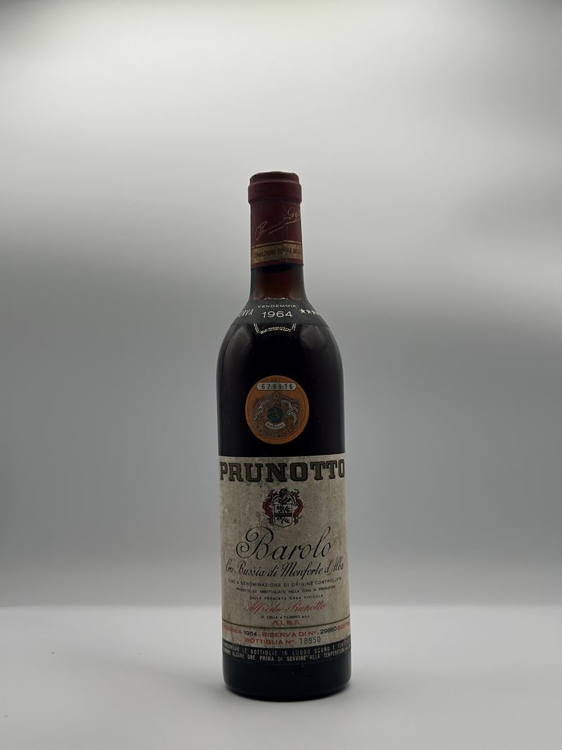 Barolo Prunotto 1964 1 Bot