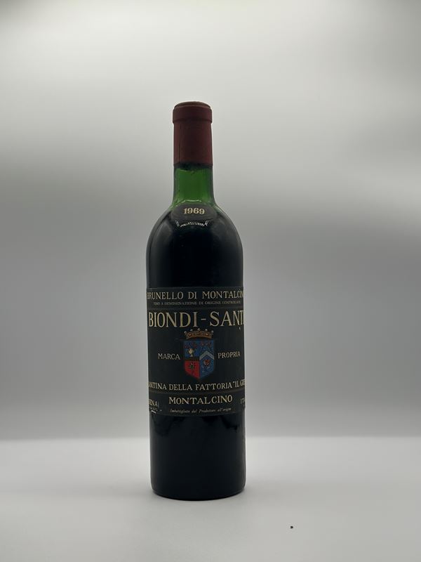 Brunello di Montalcino  Biondi Santi 1969 1 Bot