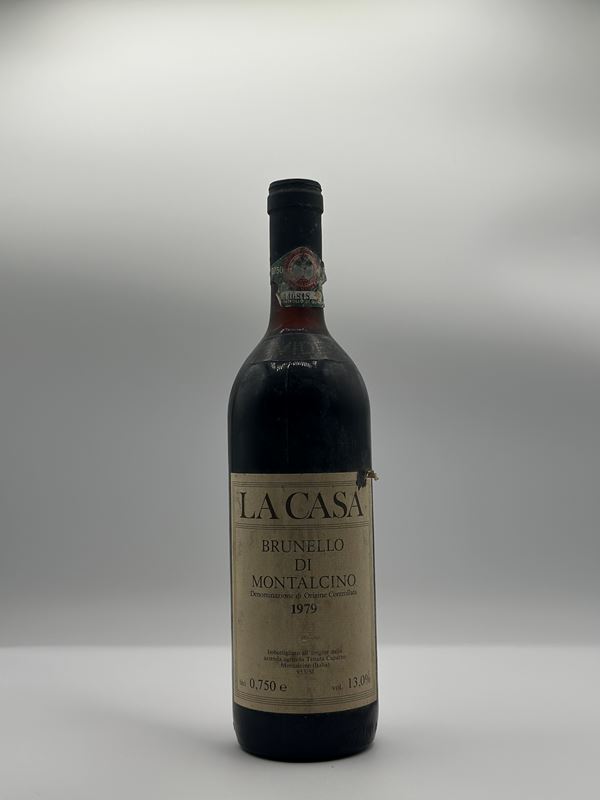 Brunello di Montalcino La Casa Caparzo 1979 1 Bot