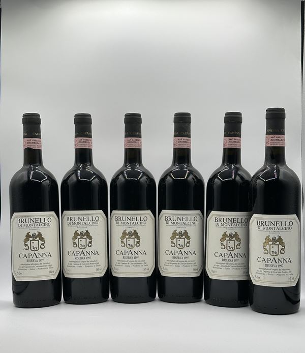 Brunello di Montalcino Riserva  Capanna 1997 6 Bot