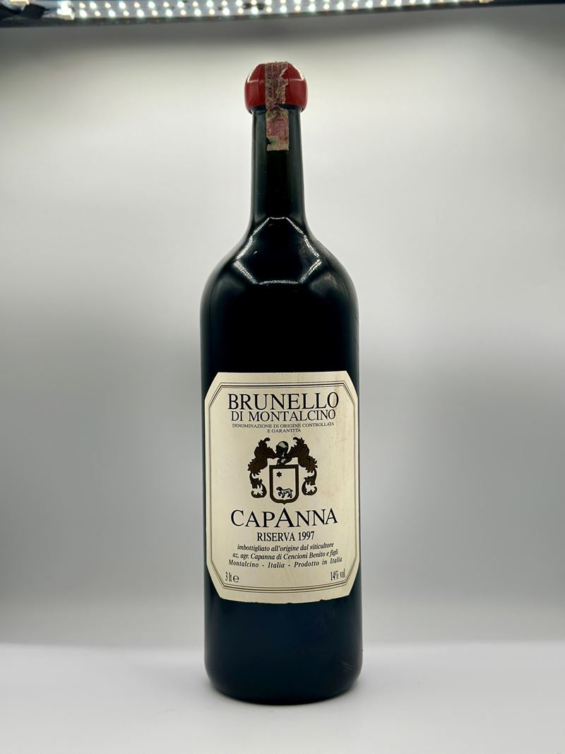 Capanna, Brunello di Montalcino Riserva 1997, Magnum