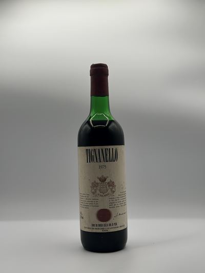 Antinori, Tignanello 1975 - Super Tuscan