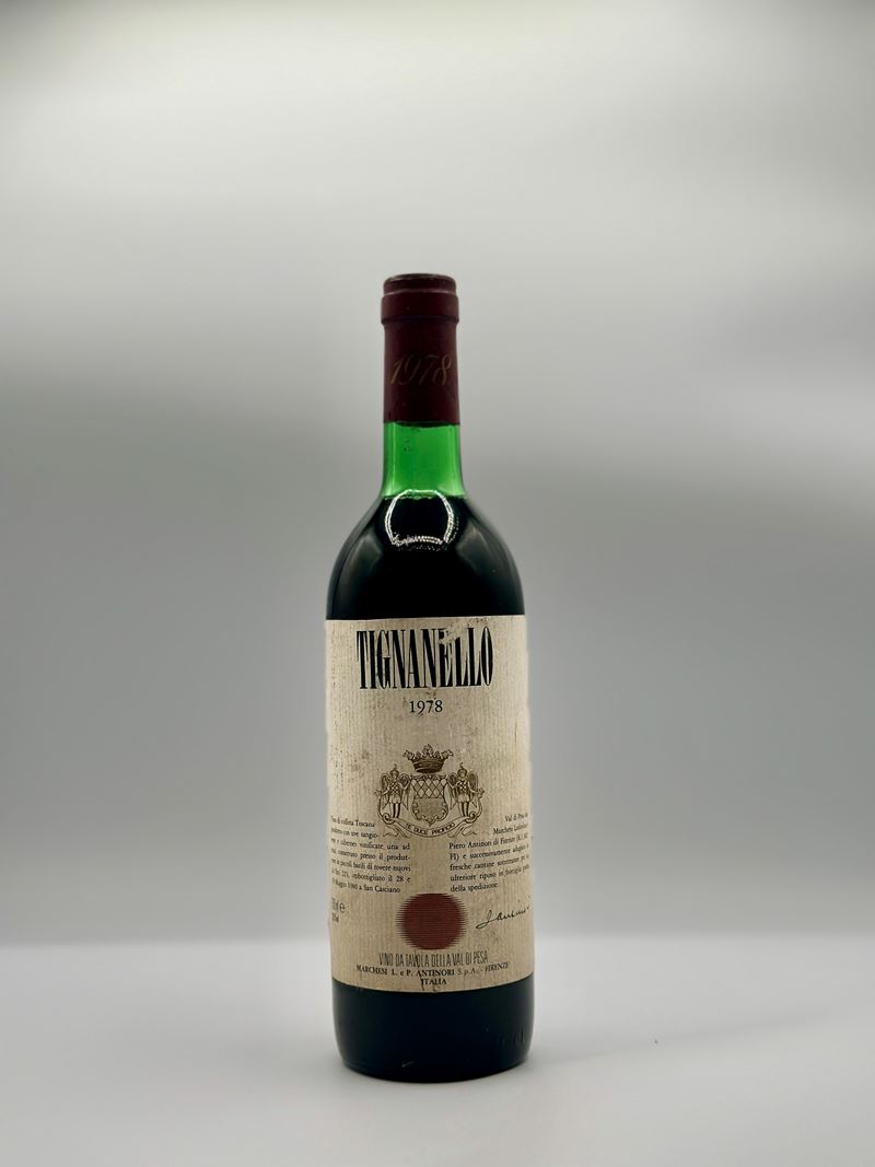 Antinori, Tignanello 1978 - Super Tuscan