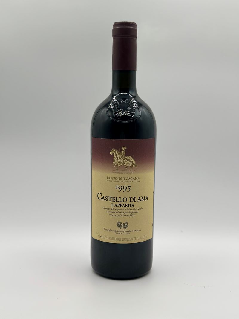 L'Apparita, Castello di Ama, 1995, Super Tuscan - Merlot