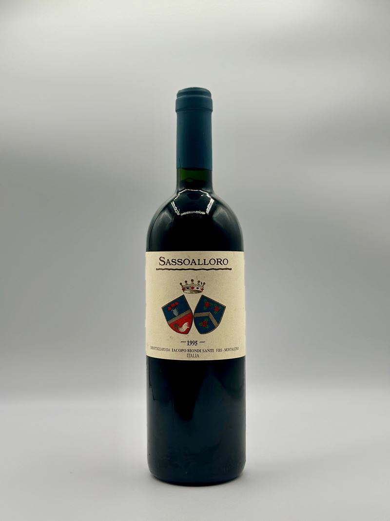 Sangiovese Fontalloro Felsina 1995 e Sangiovese Sassoalloro Jacopo Biondi Santi 1995, Lotto Misto