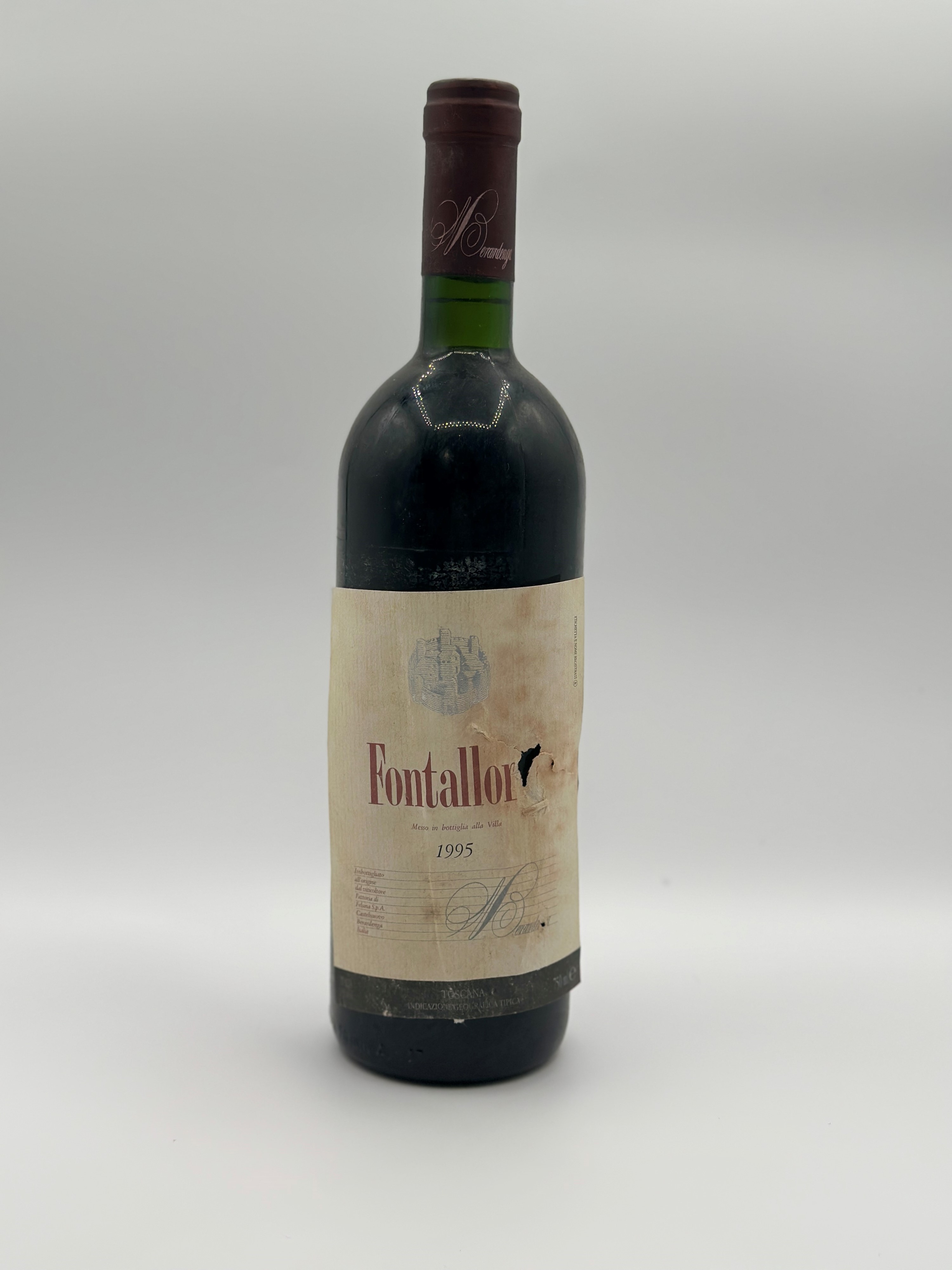 Sangiovese Fontalloro Felsina 1995 e Sangiovese Sassoalloro Jacopo Biondi Santi 1995, Lotto Misto