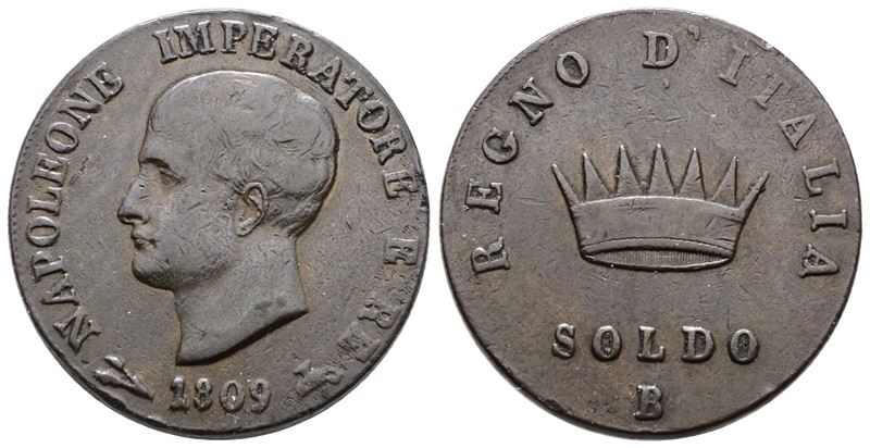 Napoleone I, Soldo del Regno d'Italia (1809)