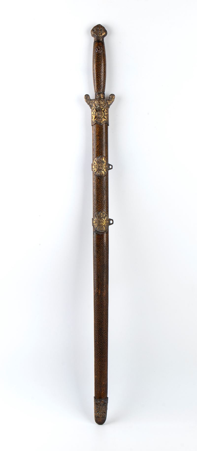 Spada da cerimonia Jian, Cina, dinastia Qing (1644-1912), XIX secolo